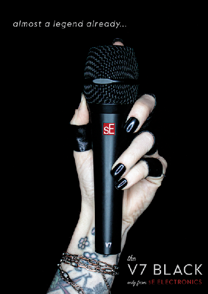 sE Electronics V7 Black Micrófono Premium Vocal Dinámico Supercardioide - Imagen 4