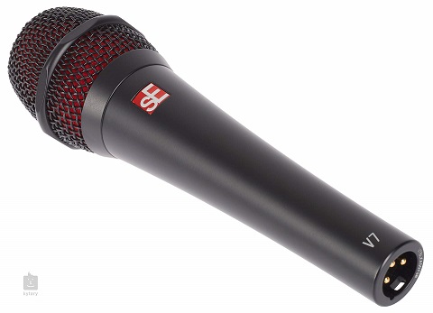 sE Electronics V7 Black Micrófono Premium Vocal Dinámico Supercardioide - Imagen 2