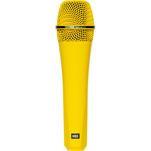 Telefunken M80 Yellow Super Microfono Dinamico Supercardioide - Imagen 4