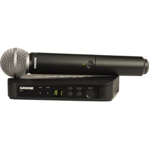 Shure BLX24 SM58 Microfono Inalambrico de mano SM58