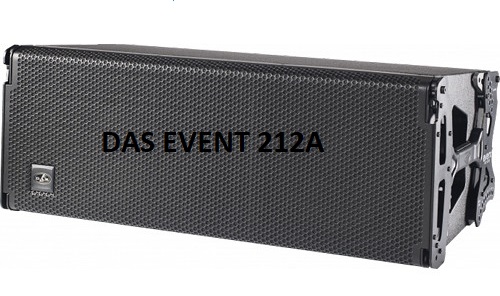 DAS EVENT 212A 3 VIAS LINE ARRAY ACTIVO