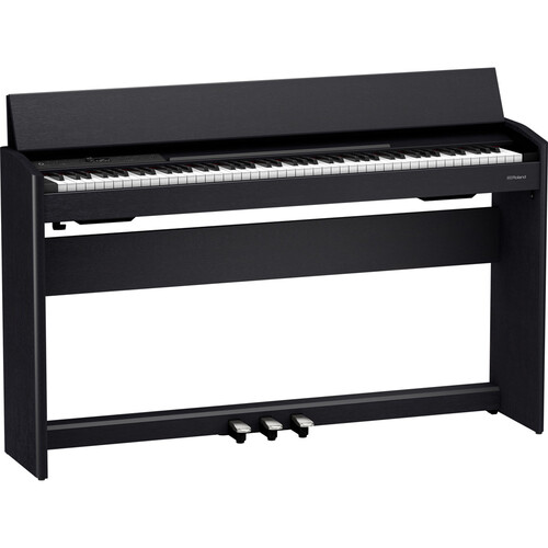 Roland F701CB Poderoso Moderno Digital Piano Ivory Feel con mueble y 3 pedales - Imagen 4