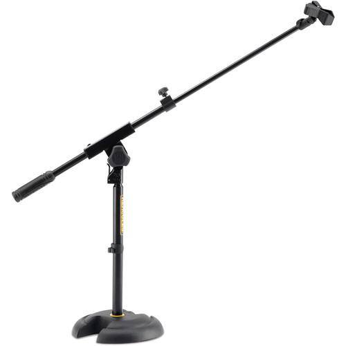 Hercules MS120B poderoso pedestal para microfono de perfil bajo en peru - Imagen 2