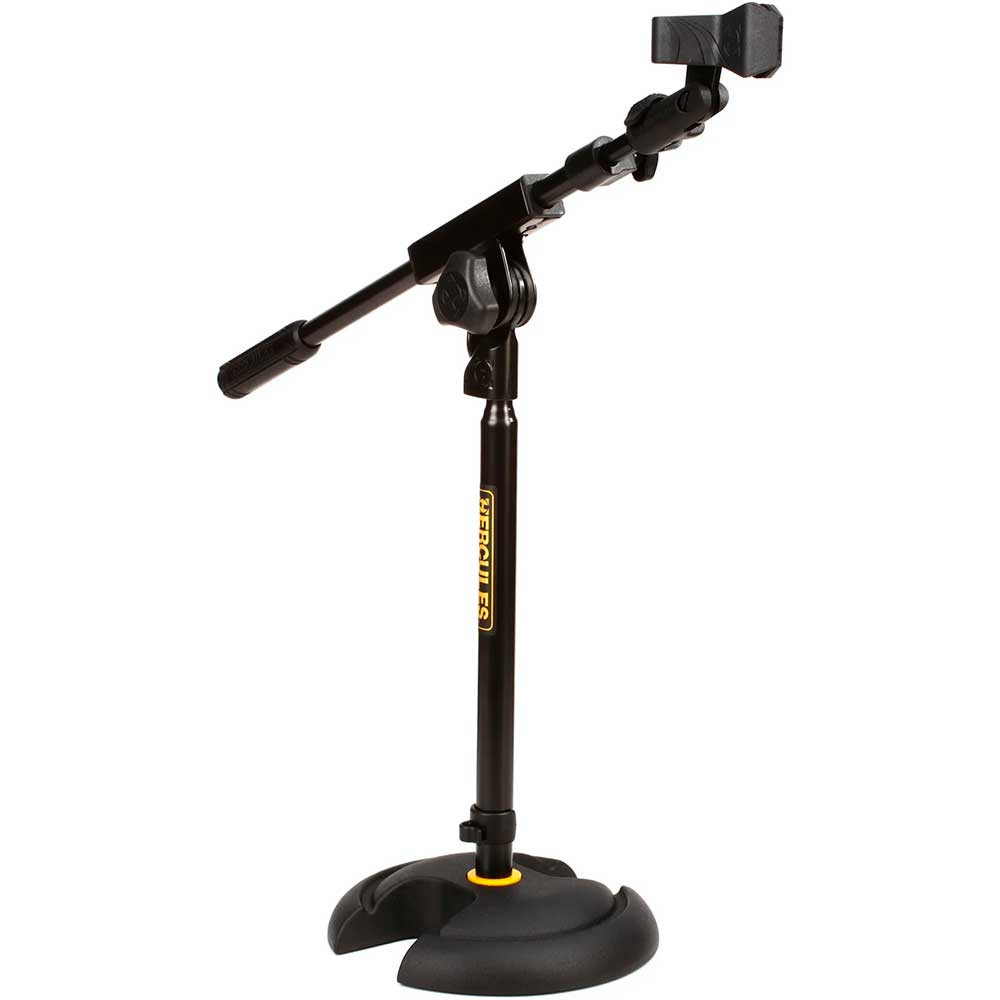 Hercules MS120B poderoso pedestal para microfono de perfil bajo en peru - Imagen 3