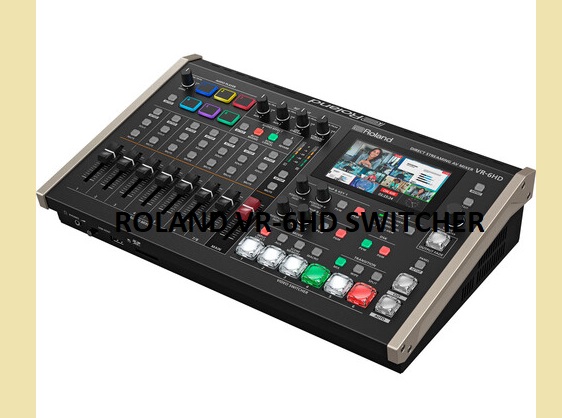 Roland VR-6HD Video Switcher todo en uno