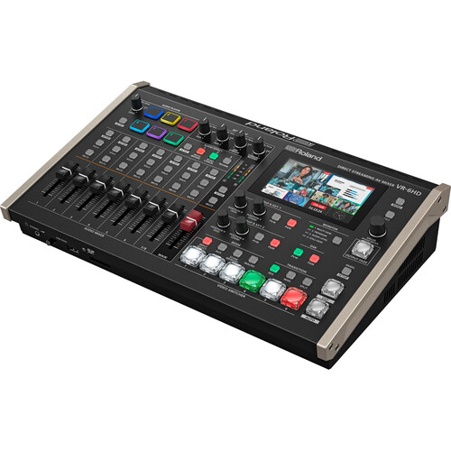 Roland VR-6HD Poderoso Streaming AV Video Switcher directo FHD Todo en Uno - Imagen 2