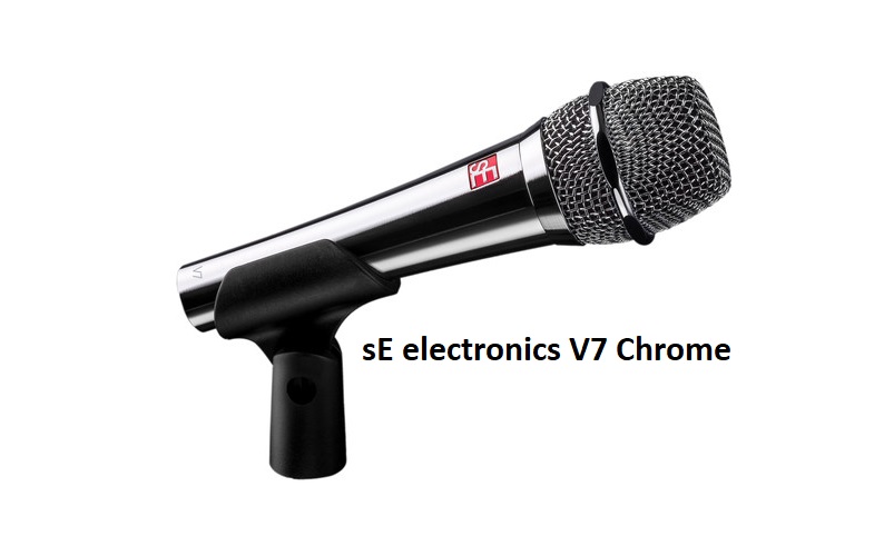 sE electronics V7 Chrome Microfono Dinamico