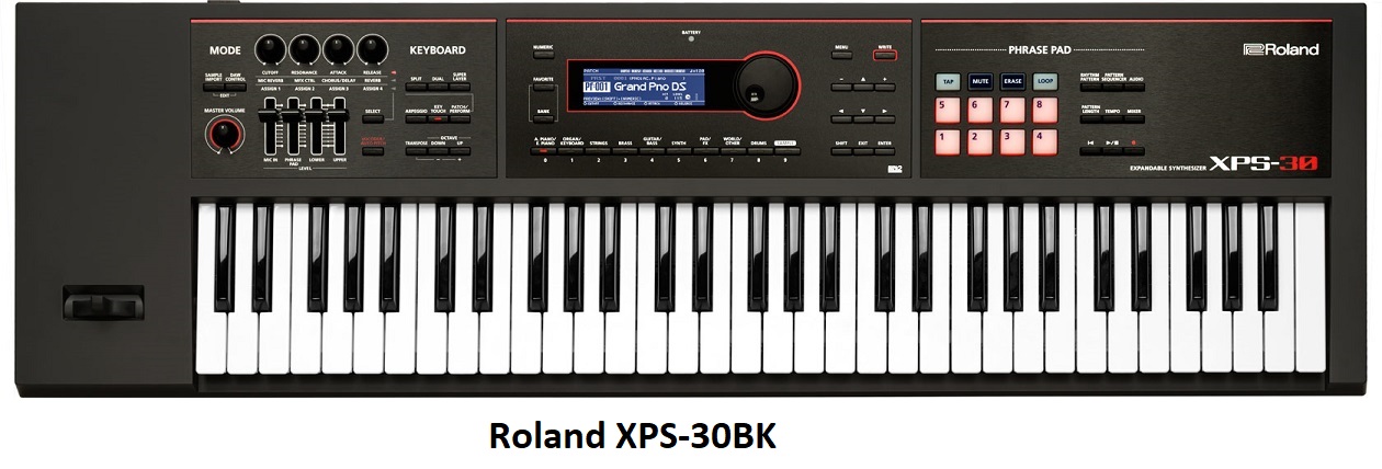 roland xps-30bk sintetizador sampler